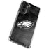 NFL Philadelphia Eagles Black & White Galaxy S21 5G Clear Case