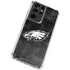 NFL Philadelphia Eagles Black & White Galaxy S21 Ultra 5G Clear Case