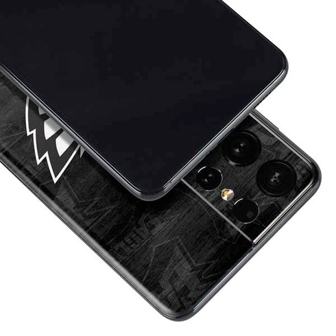 NFL Philadelphia Eagles Black & White Galaxy S21 Ultra 5G Skin