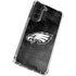 NFL Philadelphia Eagles Black & White Galaxy S22 Clear Case