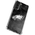NFL Philadelphia Eagles Black & White Galaxy S22 Plus Clear Case