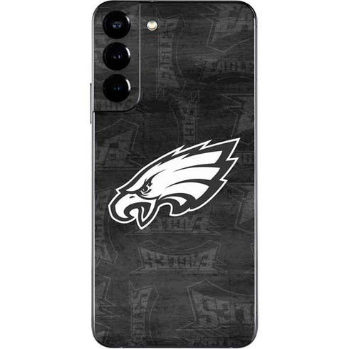 NFL Philadelphia Eagles Black & White Galaxy S22 Plus Skin