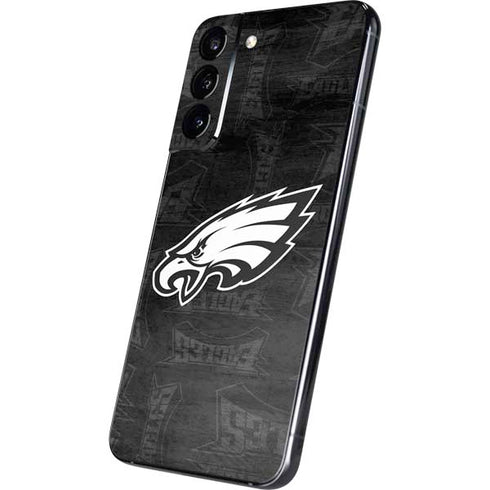 NFL Philadelphia Eagles Black & White Galaxy S22 Plus Skin