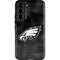 NFL Philadelphia Eagles Black & White Galaxy S22 Pro Case