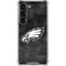 NFL Philadelphia Eagles Black & White Galaxy S23 Clear Case