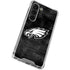 NFL Philadelphia Eagles Black & White Galaxy S23 Clear Case