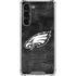 NFL Philadelphia Eagles Black & White Galaxy S23 Plus Clear Case