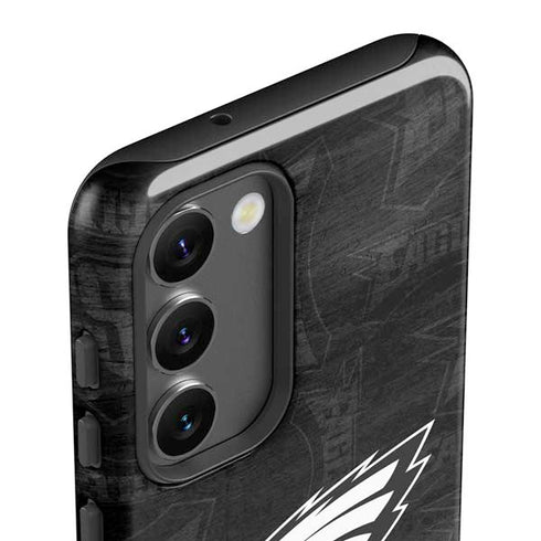 NFL Philadelphia Eagles Black & White Galaxy S23 Plus Pro Case