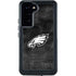 NFL Philadelphia Eagles Black & White Galaxy S23 Plus Waterproof Case