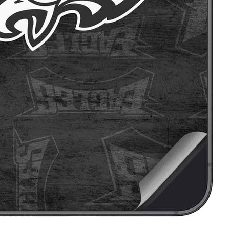 NFL Philadelphia Eagles Black & White Galaxy S23 Skin