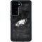 NFL Philadelphia Eagles Black & White Galaxy S23 Waterproof Case