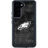 NFL Philadelphia Eagles Black & White Galaxy S23 Waterproof Case