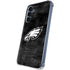 NFL Philadelphia Eagles Black & White Galaxy S24 Clear Case