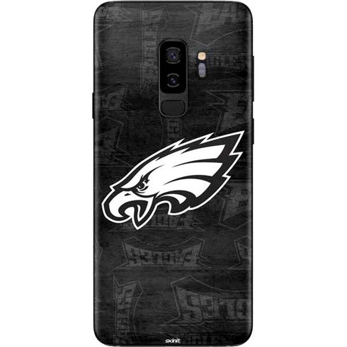 NFL Philadelphia Eagles Black & White Galaxy S9 Plus Skin