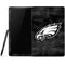 NFL Philadelphia Eagles Black & White Samsung Galaxy Tab Skin