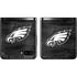 NFL Philadelphia Eagles Black & White Galaxy Z Flip Skin