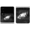 NFL Philadelphia Eagles Black & White Galaxy Z Flip4 5G Skin