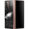 NFL Philadelphia Eagles Black & White Galaxy Z Fold2 5G Skin
