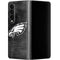NFL Philadelphia Eagles Black & White Galaxy Z Fold4 5G Skin