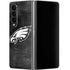 NFL Philadelphia Eagles Black & White Galaxy Z Fold4 5G Skin