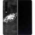 NFL Philadelphia Eagles Black & White Galaxy Z Fold4 5G Skin