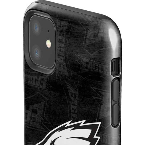 NFL Philadelphia Eagles Black & White iPhone 11 Impact Case