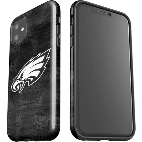 NFL Philadelphia Eagles Black & White iPhone 11 Impact Case