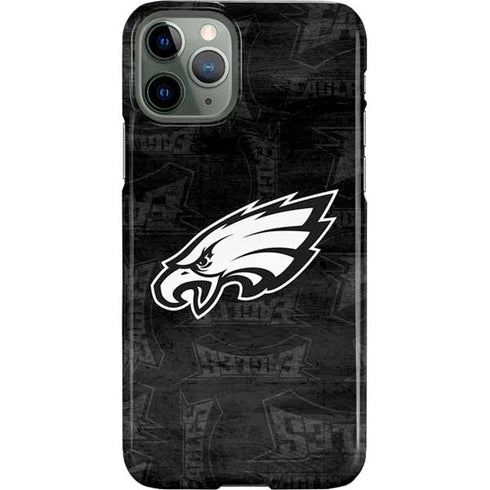NFL Philadelphia Eagles Black & White iPhone 11 Pro Lite Case