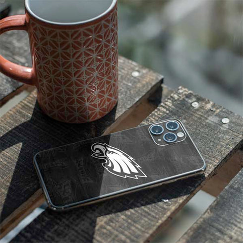NFL Philadelphia Eagles Black & White iPhone 11 Pro Skin