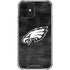 NFL Philadelphia Eagles Black & White iPhone 12 Clear Case