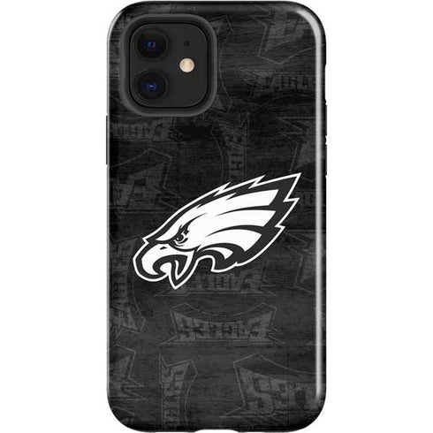 NFL Philadelphia Eagles Black & White iPhone 12 Impact Case