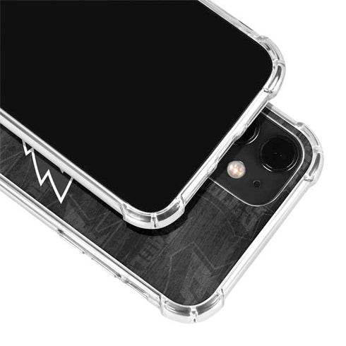 NFL Philadelphia Eagles Black & White iPhone 12 Mini Clear Case