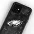 NFL Philadelphia Eagles Black & White iPhone 12 Mini Waterproof Case