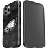 NFL Philadelphia Eagles Black & White iPhone 12 Pro Impact Case