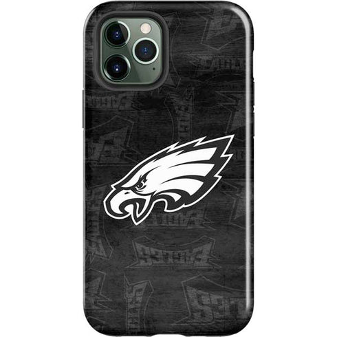 NFL Philadelphia Eagles Black & White iPhone 12 Pro Max Impact Case