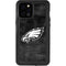 NFL Philadelphia Eagles Black & White iPhone 12 Pro Max Waterproof Case