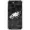 NFL Philadelphia Eagles Black & White iPhone 13 Clear Case