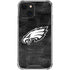 NFL Philadelphia Eagles Black & White iPhone 13 Clear Case