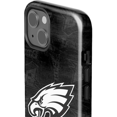 NFL Philadelphia Eagles Black & White iPhone 13 Impact Case