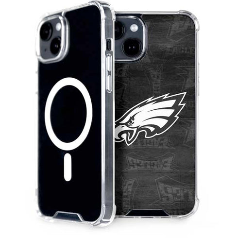 NFL Philadelphia Eagles Black & White iPhone 13 MagSafe Case