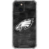 NFL Philadelphia Eagles Black & White iPhone 13 Mini Clear Case