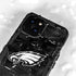 NFL Philadelphia Eagles Black & White iPhone 13 Mini Waterproof Case