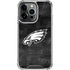 NFL Philadelphia Eagles Black & White iPhone 13 Pro Clear Case