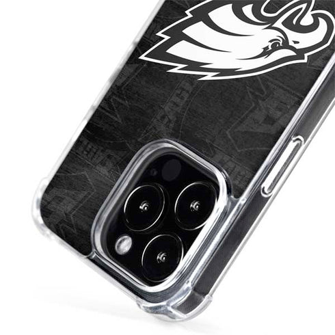 NFL Philadelphia Eagles Black & White iPhone 13 Pro Max MagSafe Case