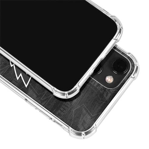 NFL Philadelphia Eagles Black & White iPhone 14 Clear Case