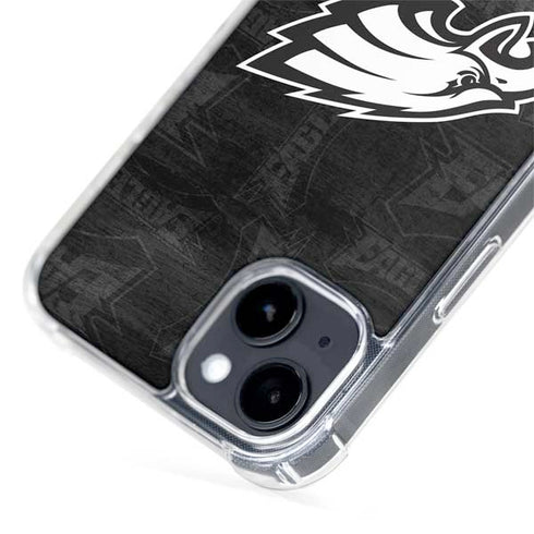NFL Philadelphia Eagles Black & White iPhone 15 Plus MagSafe Case