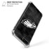 NFL Philadelphia Eagles Black & White iPhone 7/8 Plus Clear Case