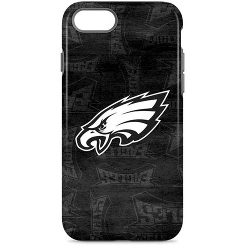 NFL Philadelphia Eagles Black & White iPhone 7 Pro Case