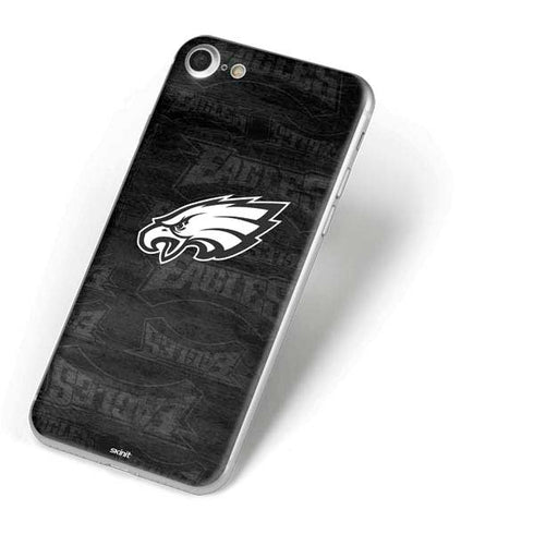 NFL Philadelphia Eagles Black & White iPhone 7 Skin