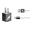 NFL Philadelphia Eagles Black & White iPhone Charger (5W USB) Skin